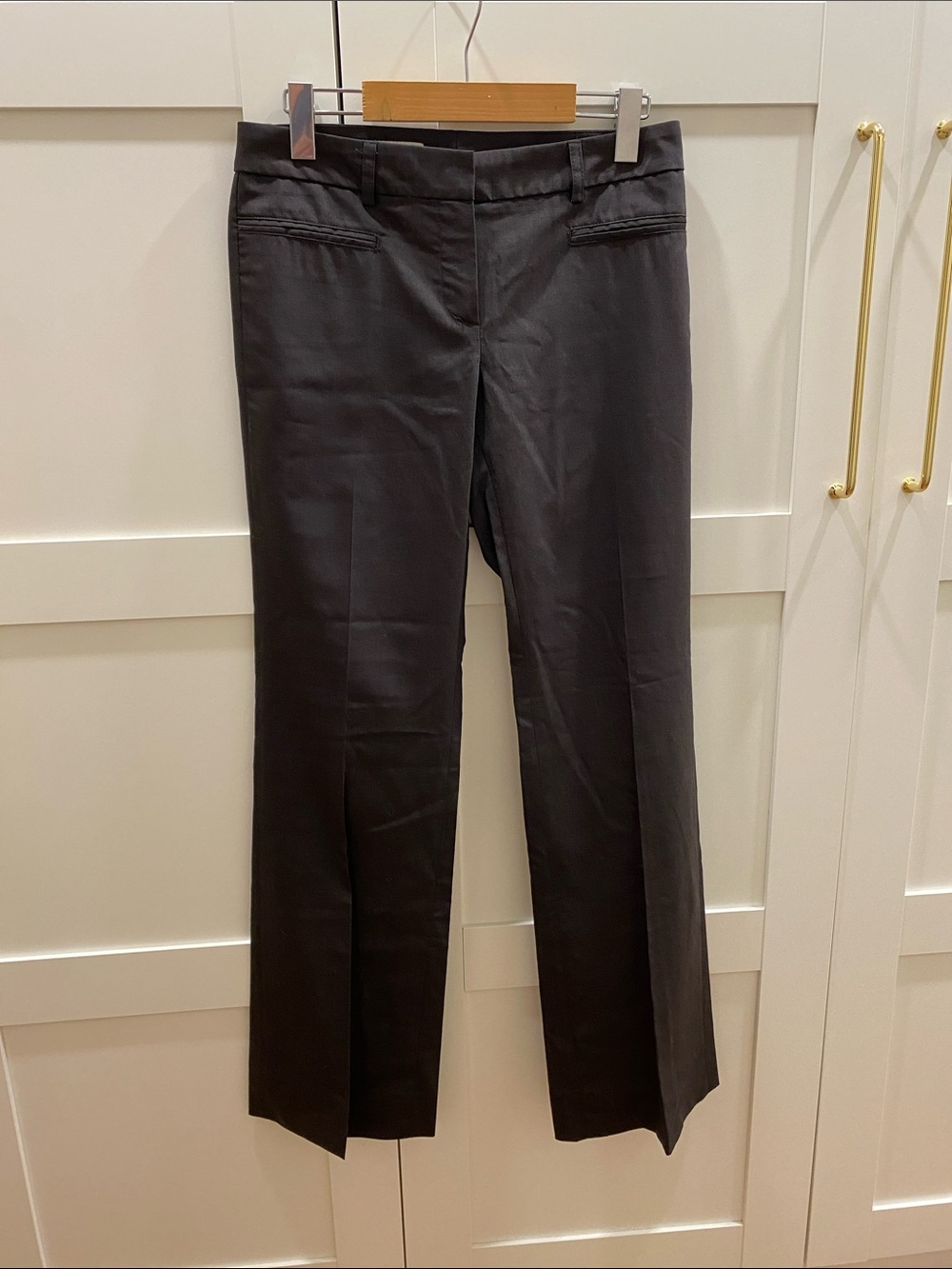 Judith & Charles mid-rise wide leg dress pants - 4
